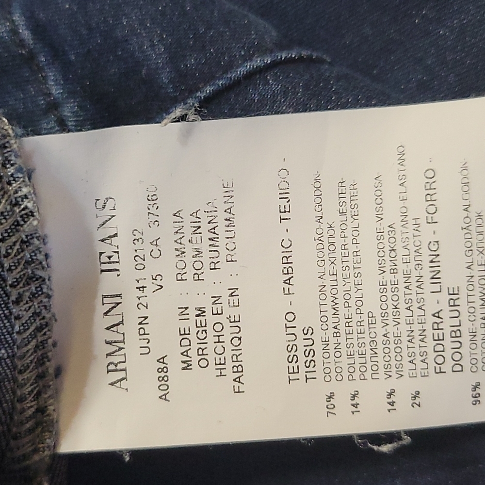Armani Jeans Denis Stretch Dress. - Gem